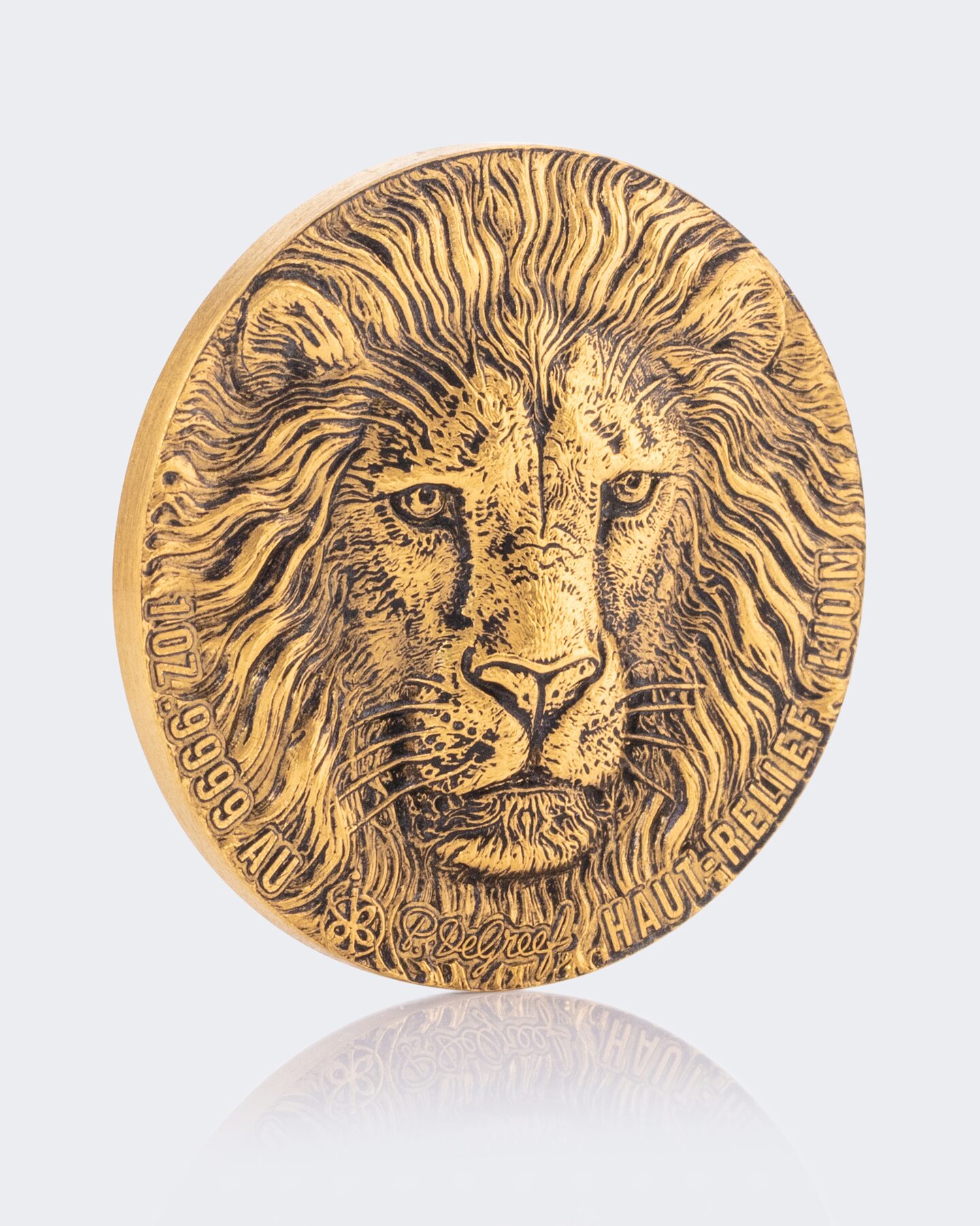 Produktabbildung für 1 Unze Gold de Greef Löwe