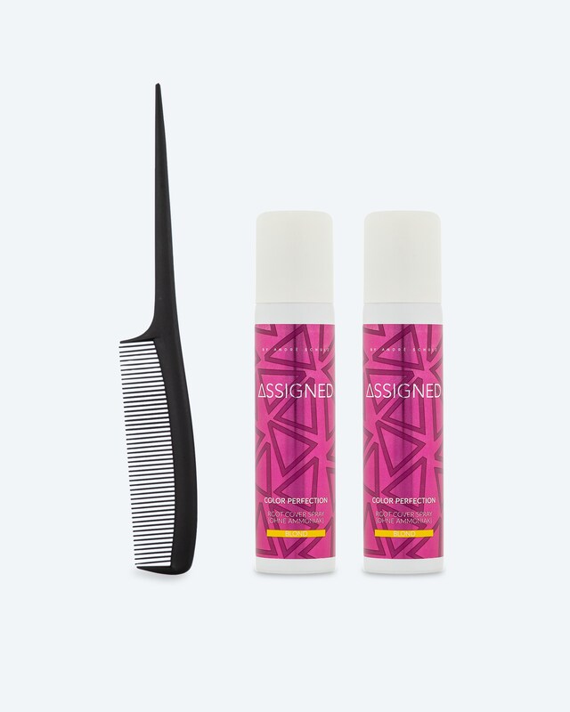 Ansatzspray in Blond oder Braun im Duo