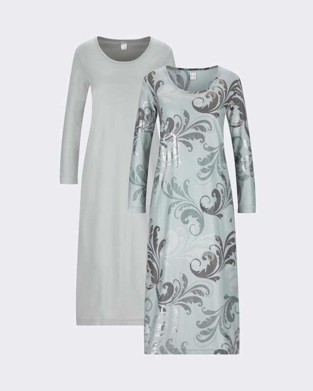 Maxi-Shirt, 2tlg.