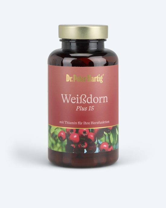 Produktabbildung für Weißdorn Plus 15, 120 + 10 Kps.