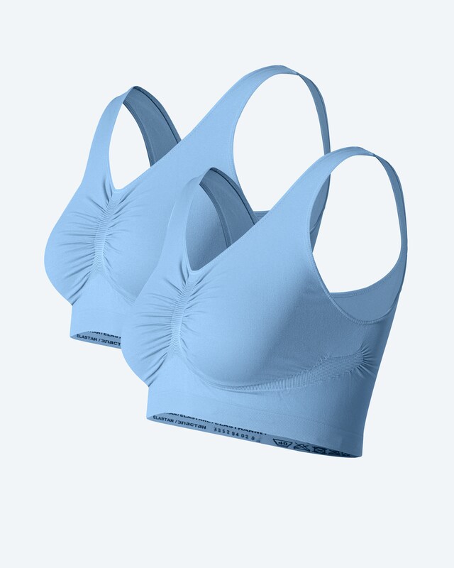 Leichtbustier, 2tlg.