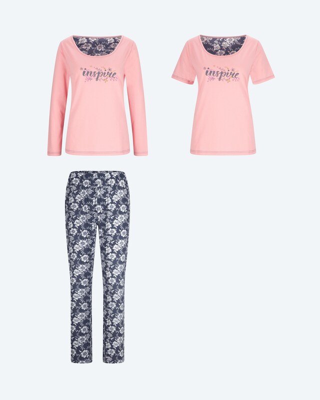 Pyjama & Shirt, 3tlg.