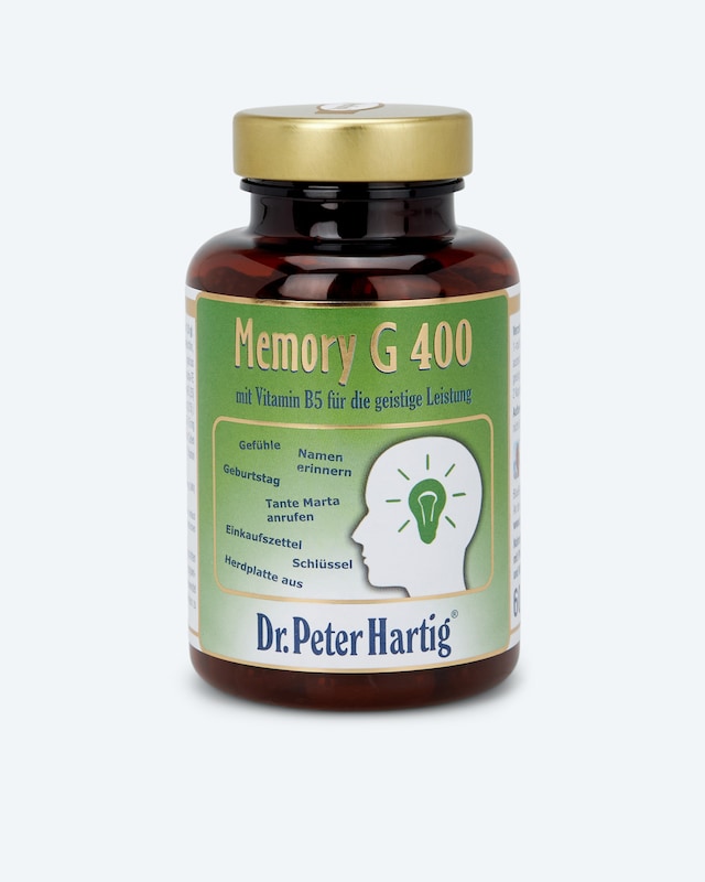 Produktabbildung für Memory G 400, 120 Kapseln