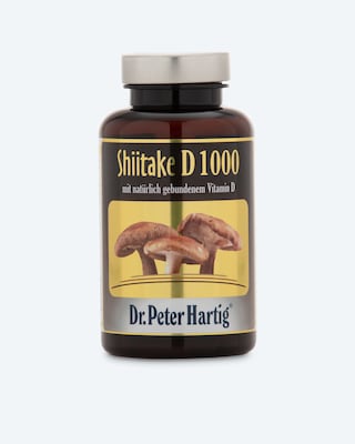 Produktabbildung 1 für Shiitake D1000, 120 + 10 Kapseln