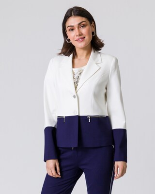 Blazer im Color-Mix