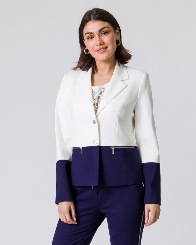 Blazer im Color-Mix
