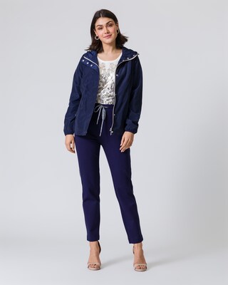 Jacke mit Schmuckgürtel