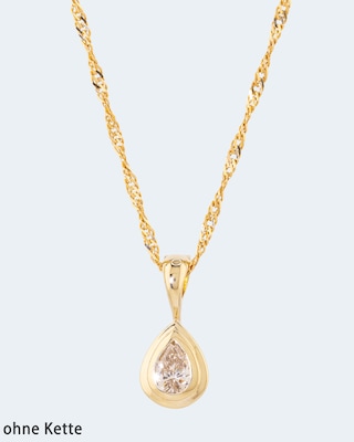 Diamantanhänger mit 0,50 Karat