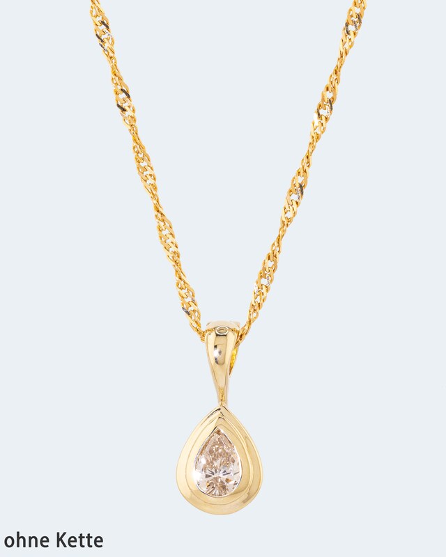 Diamantanhänger mit 0,50 Karat