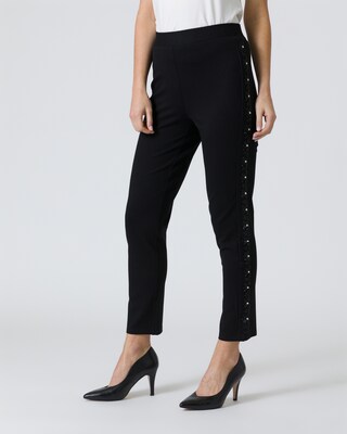 Schlupfhose mit Dekosteinen