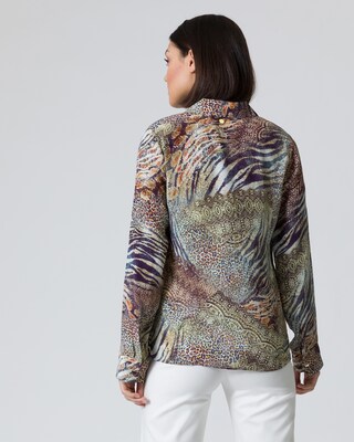 Bluse mit Exklusiv Druck