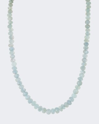 Collier mit Aquamarin