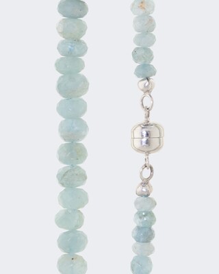 Collier mit Aquamarin
