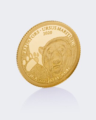 Goldmünze Predators: Eisbär 2020