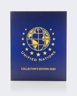 Goldmünze UN Collector's Ed. Herz & Hand mit Album