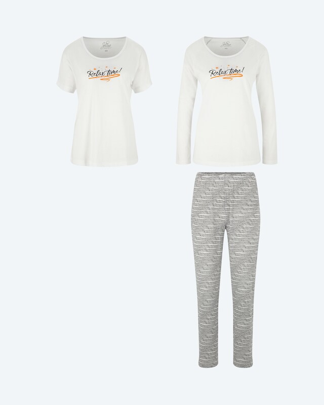 Set: Pyjama mit Shirt, 3tlg.