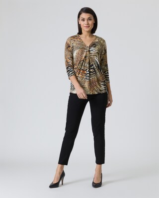 Shirt mit Animal-Druckmix