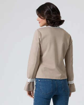 Jacke mit Brian Verzierung