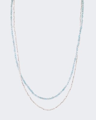 Collier mit Apatit und Hämatit