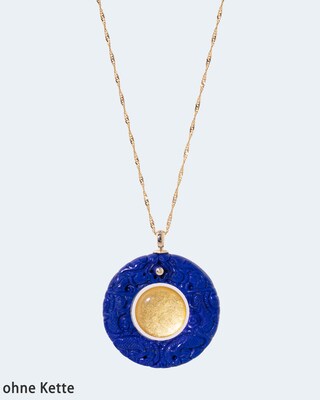 Clipanhänger mit Lapis