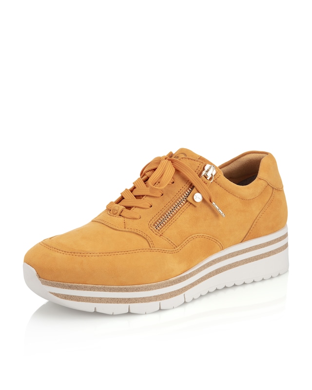 Sneaker mit Plateau-Sohle