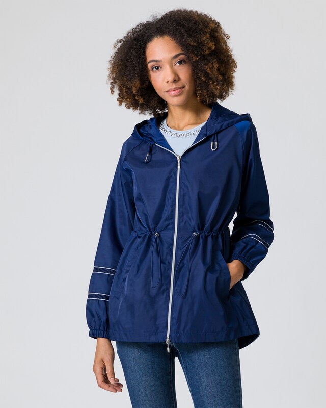 Übergangsjacke mit Ärmelstreifen