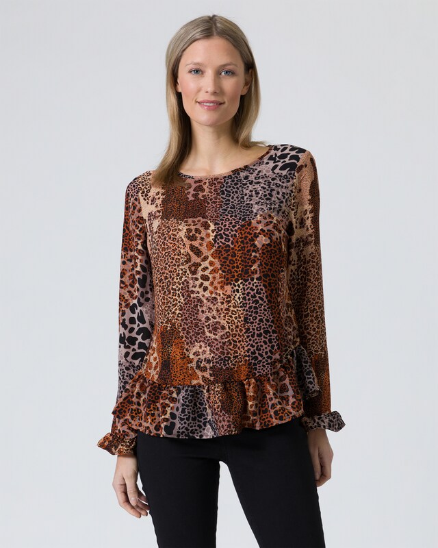 Bluse mit Schößchen