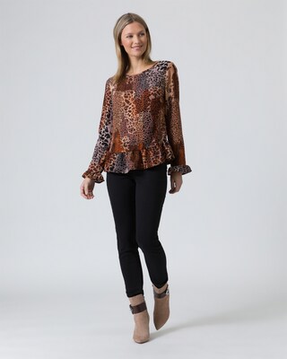 Bluse mit Schößchen