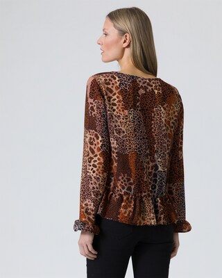 Bluse mit Schößchen