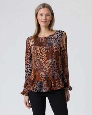 Bluse mit Schößchen