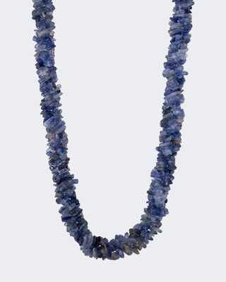 Collier mit Kyanit, 3-reihig