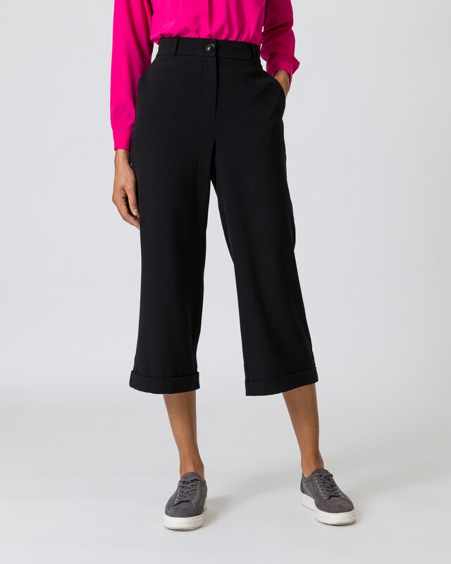Culotte mit Umschlag