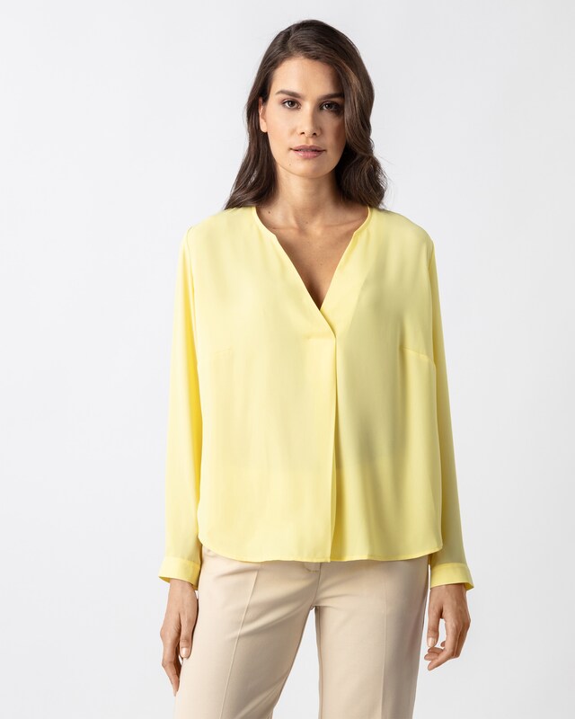 Bluse mit V-Ausschnitt
