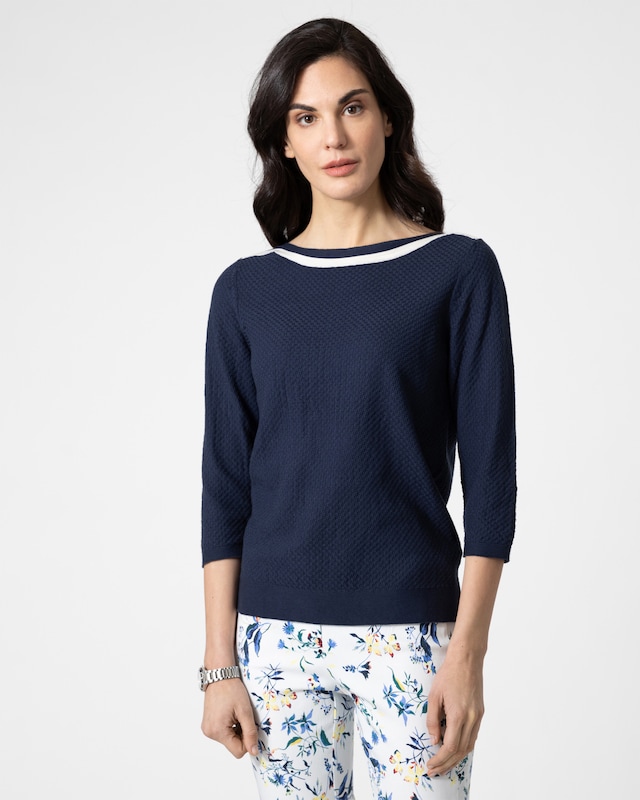 Pullover maritim Supima Cotton