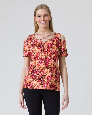 Shirt mit Cut-Outs