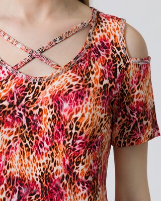 Shirt mit Cut-Outs