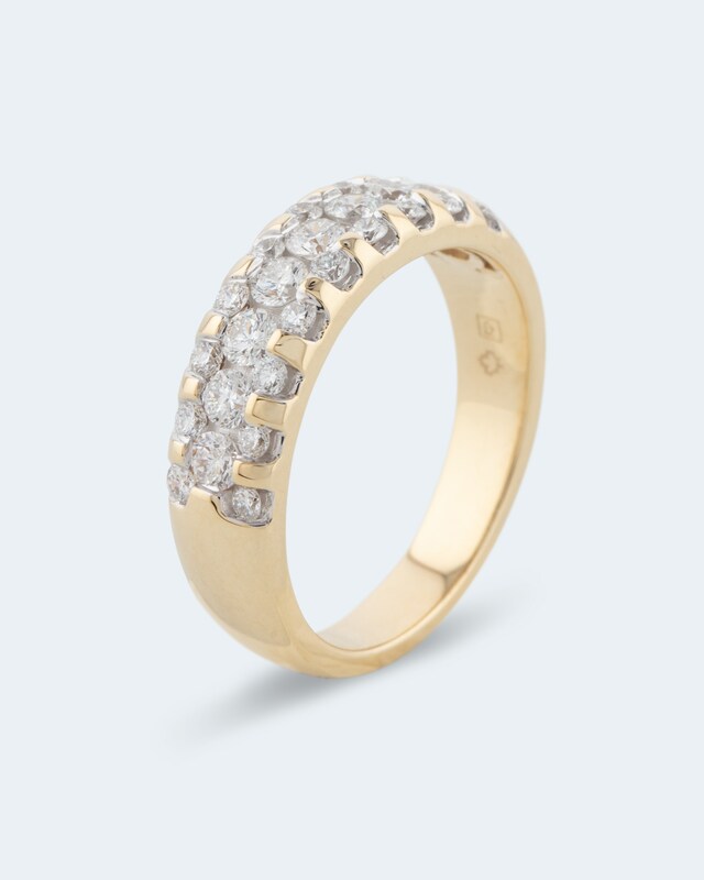 Brillantring 0,75 ct
