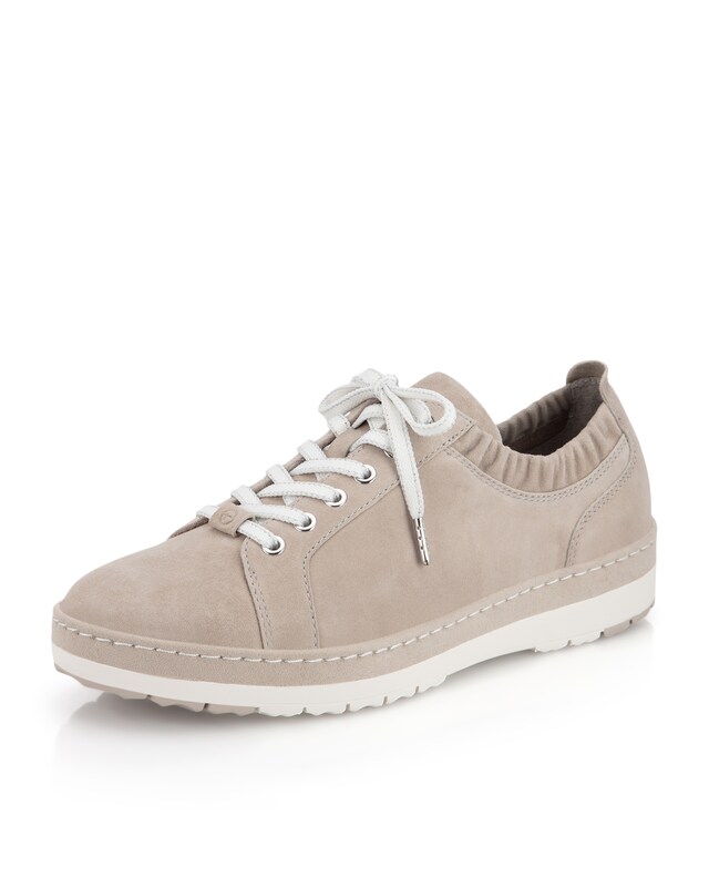 Sneaker aus Glattleder