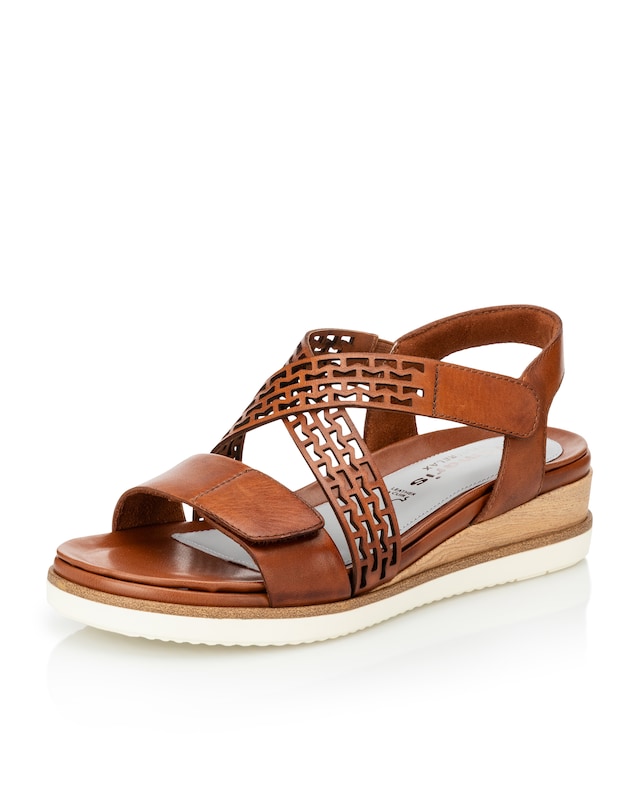 Sandale mit Lochmuster