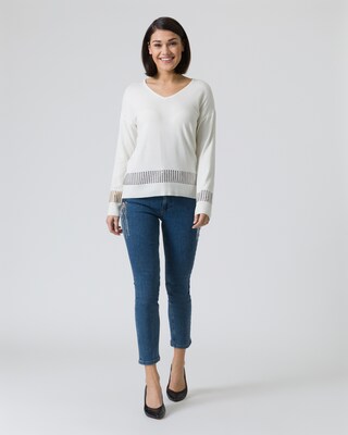 Pullover mit Nieten