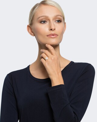 Ring mit Muschelkernperle 10 mm