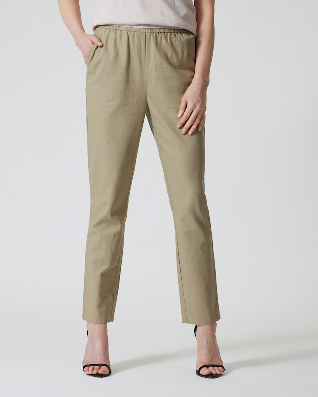 Leinen-Schlupfhose