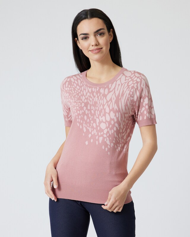 Kurzarm-Pullover "Leo"