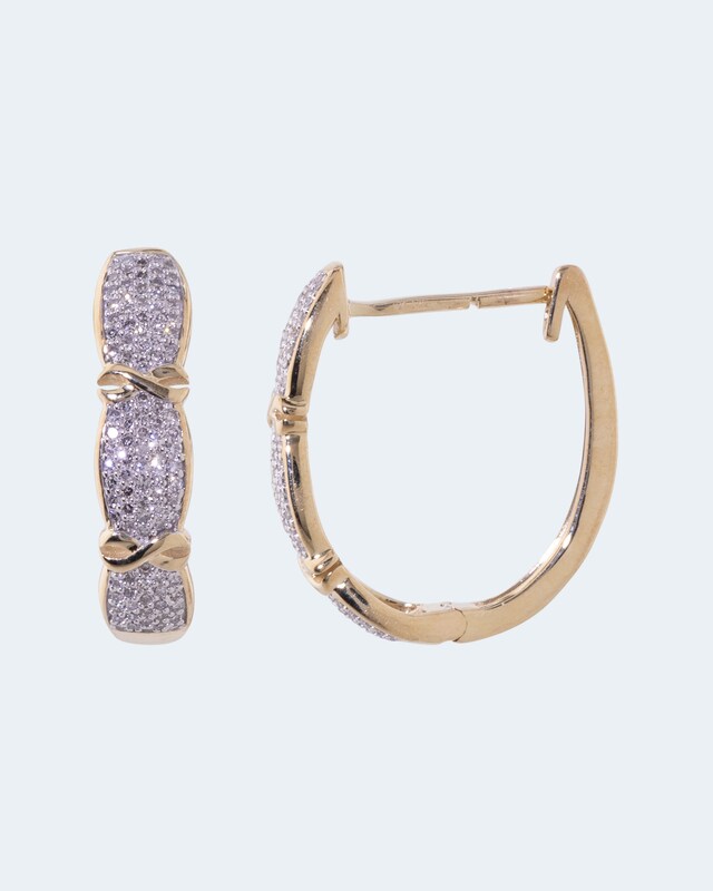 Diamantcreolen 0,40 ct
