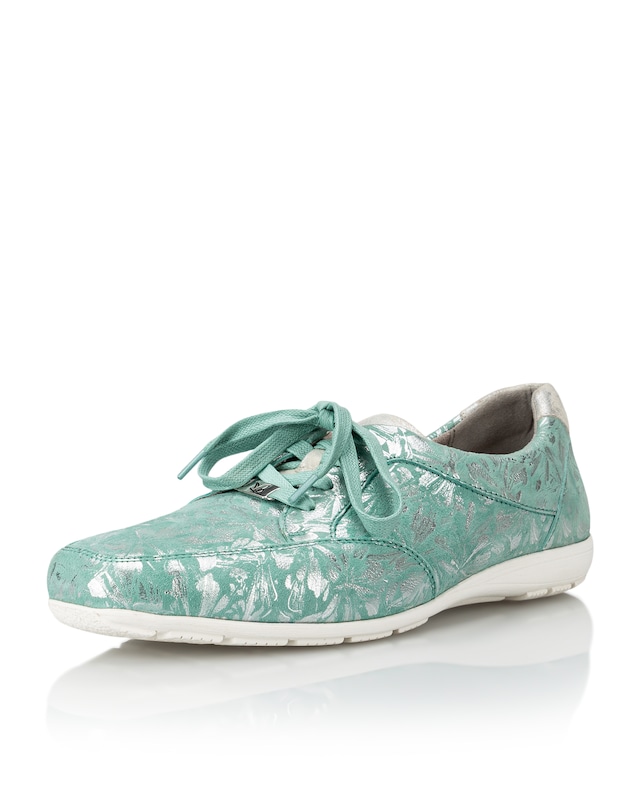 Halbschuh mit Metallic-Details