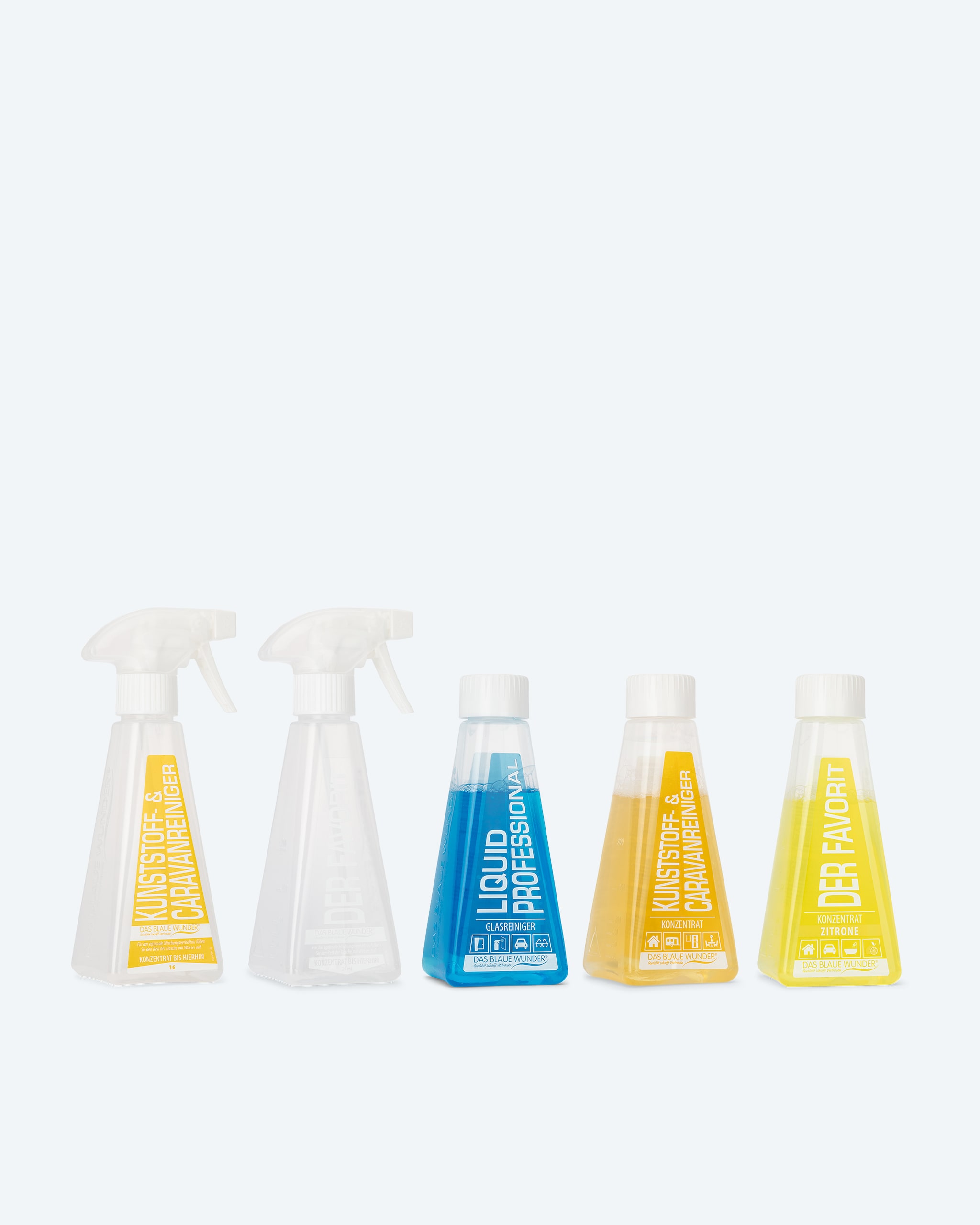 Produktabbildung für Kennenlern-Set  Reiniger-Trio für den Haushalt