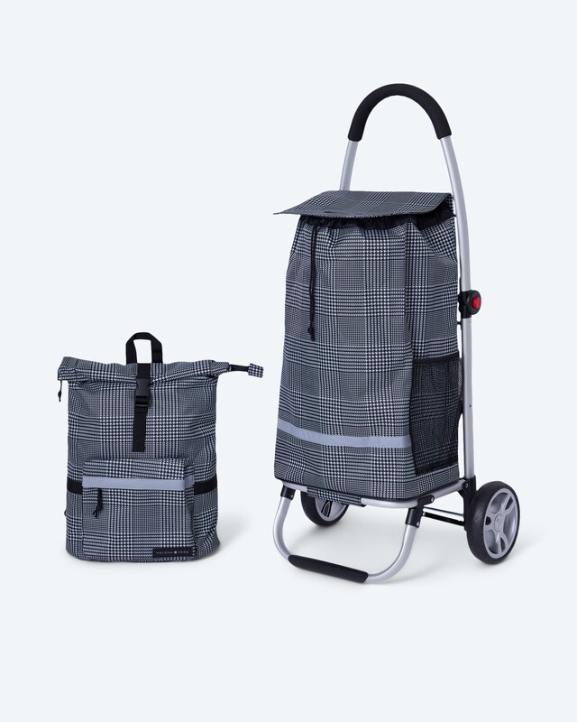 Einkaufstrolley + Rucksack