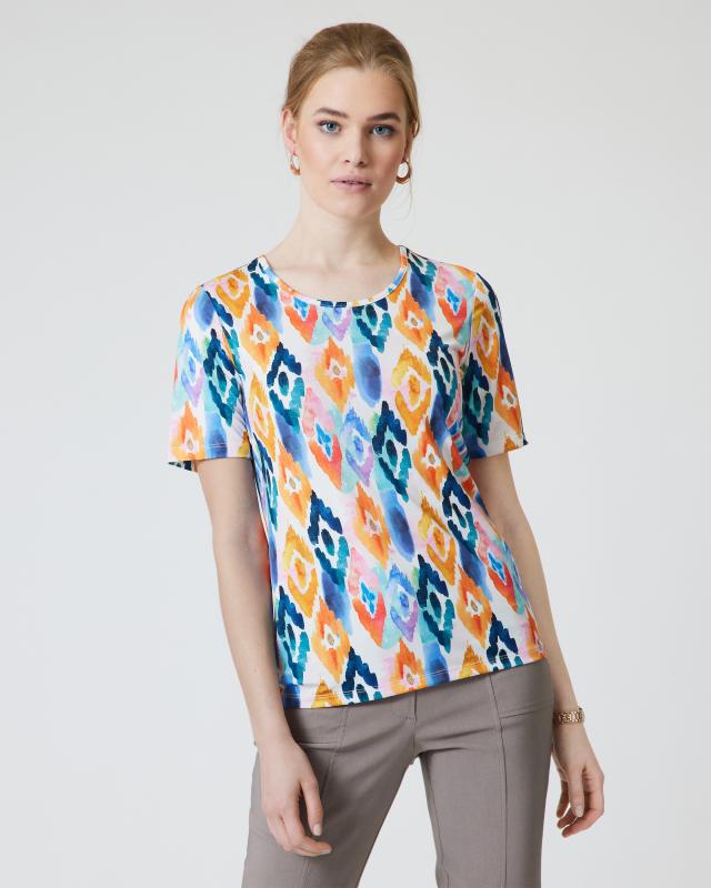 Produktabbildung für Shirt mit Multicolor-Druck