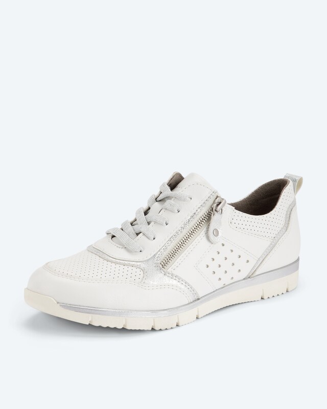 Sneaker mit Lasermuster