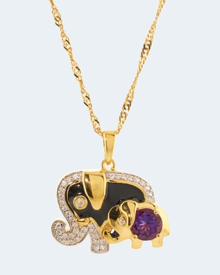 Anhänger mit Amethyst